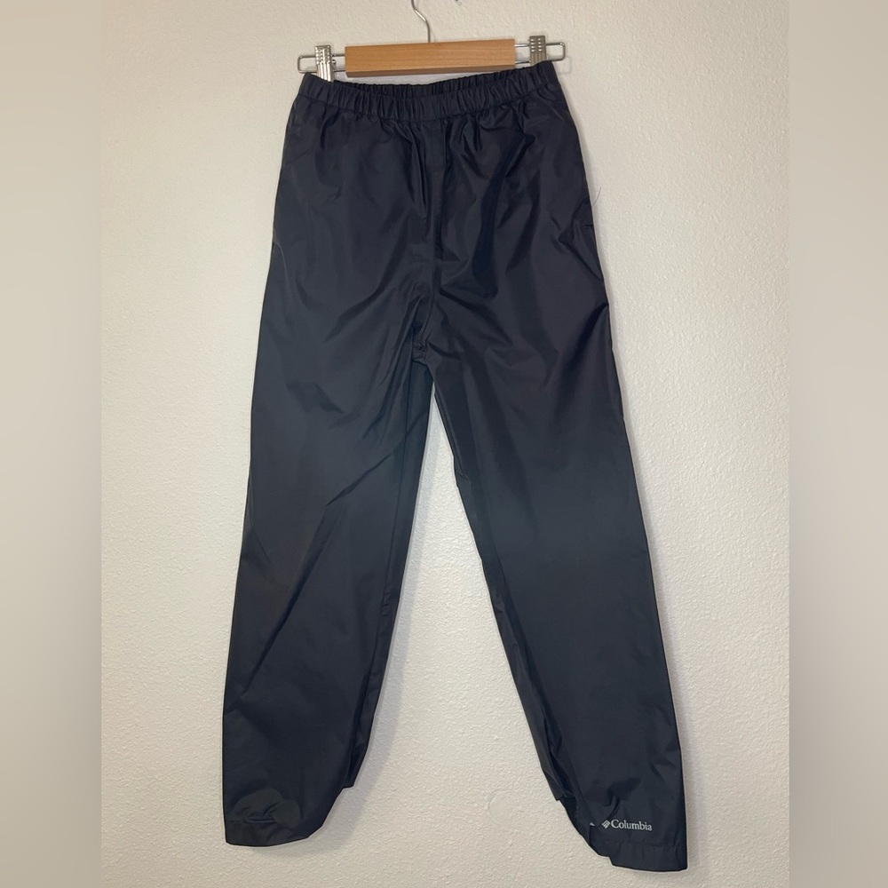 Columbia Kids Black Rain Pants